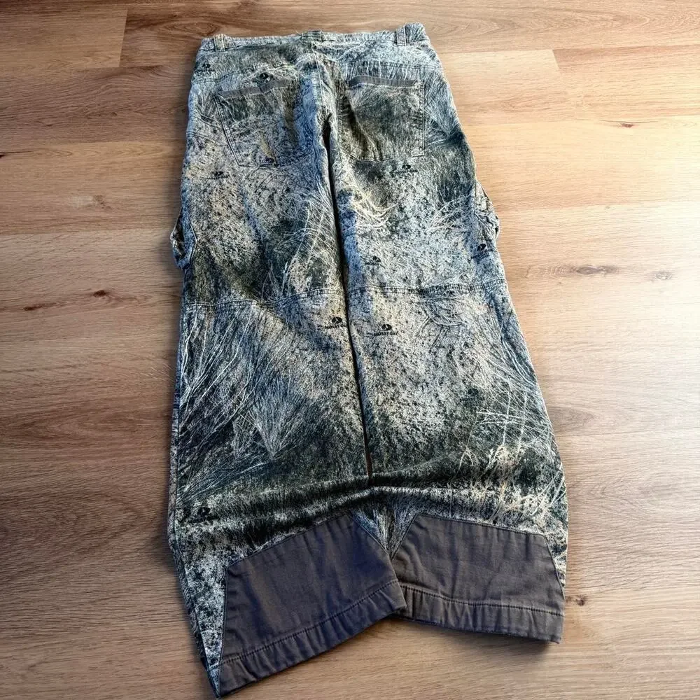 Magellan Mossy Oak Baggy Camo Cargo Pants Size M Utility Hunting Workwear